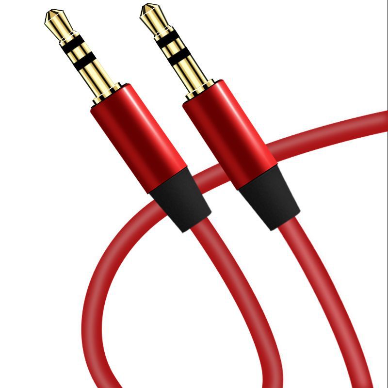 Neutral Audio Cable 3.5mm Male to Male Mobile Phone Headset Audio Cable Aux Car Connection Cable