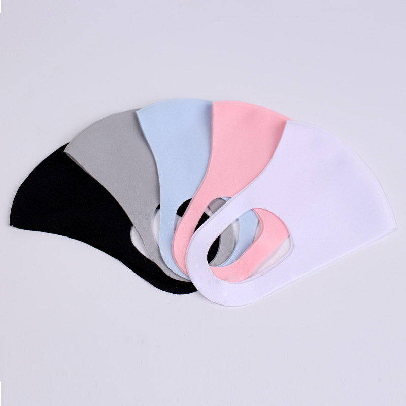 Mask men's and women's ice silk cotton washable thin breathable 3D three-dimensional net red star with riding dust mask wholesale