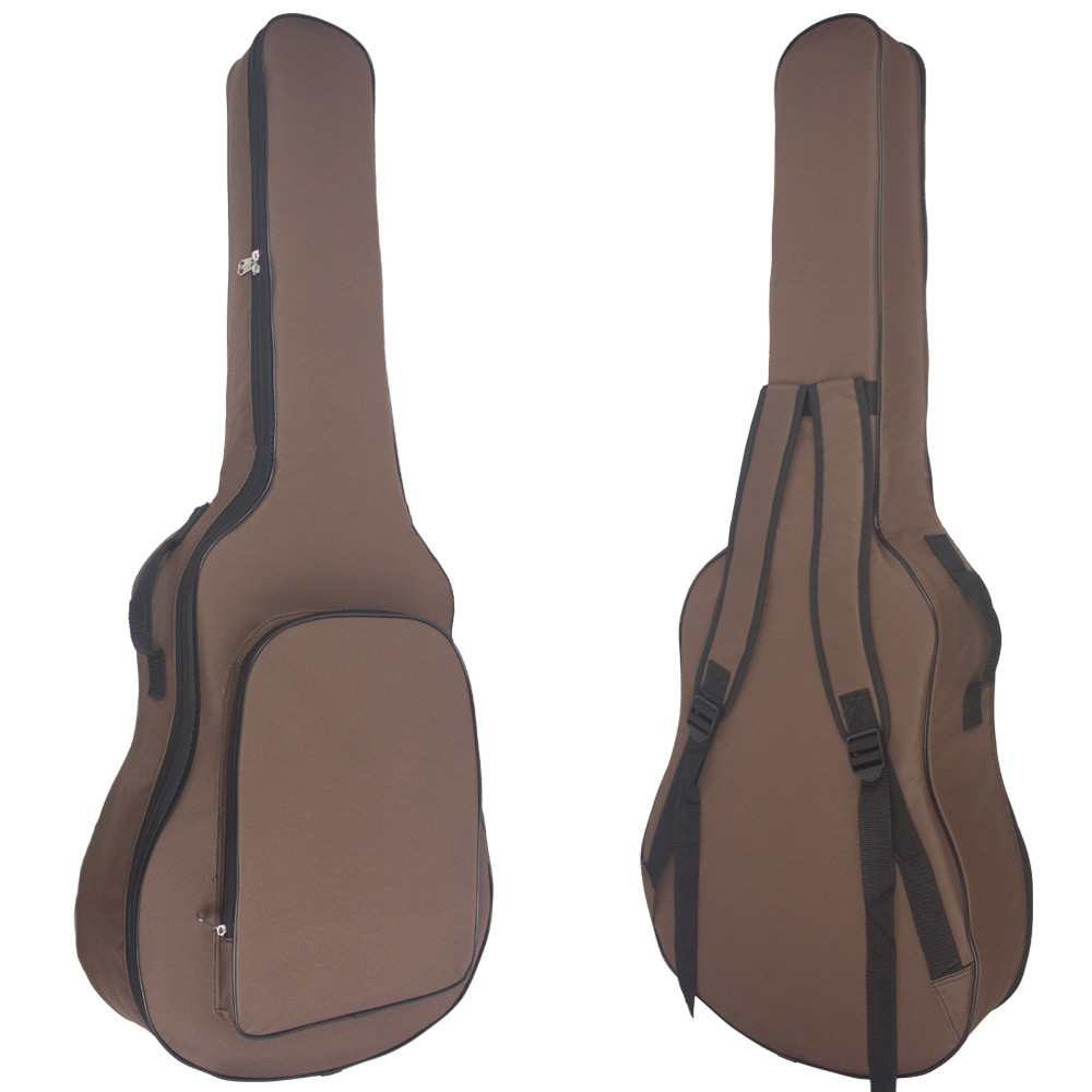 Musical Instrument Bag Newly Launched Guitar Bag 41inch 36inch Backpack Large Flap Pocket Pants Shoulder Thickeneded Cotton Bag Can Be Printed and Embroidered