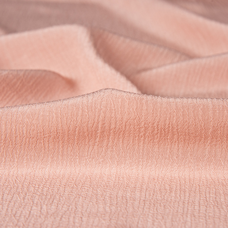 C19 Cupro Rayon Fabric, Cupro Rayon Crepe Fabric, Slightly Elastic, Comfortable, Sweat-Absorbent, Soft, Lightweight, European and American Style
