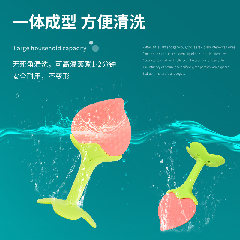 Baby Grinding Stick Three-dimensional Fruit Teeth Gum Baby Silicone Bite Bite Neonatal Grinding Soothing Gum Toy