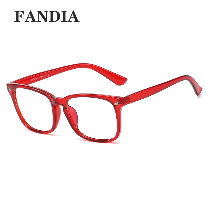 95755 Fashion New Flat Mirror Boys and Girls Parent-child Anti-blue Glasses Online Computer Learning Goggles