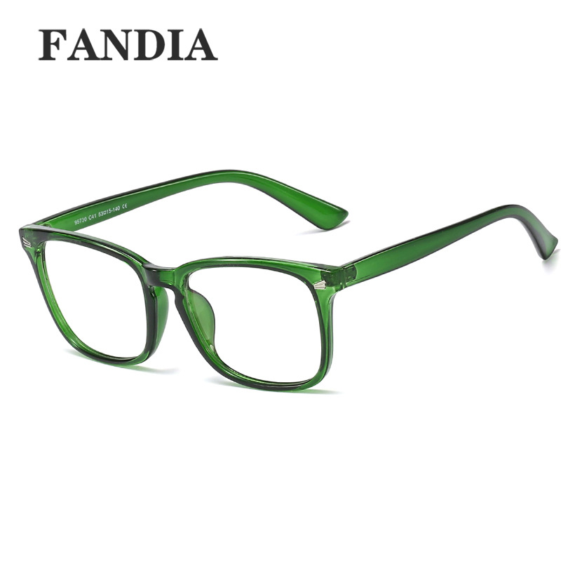 95755 Fashion New Flat Mirror Boys and Girls Parent-child Anti-blue Glasses Online Computer Learning Goggles