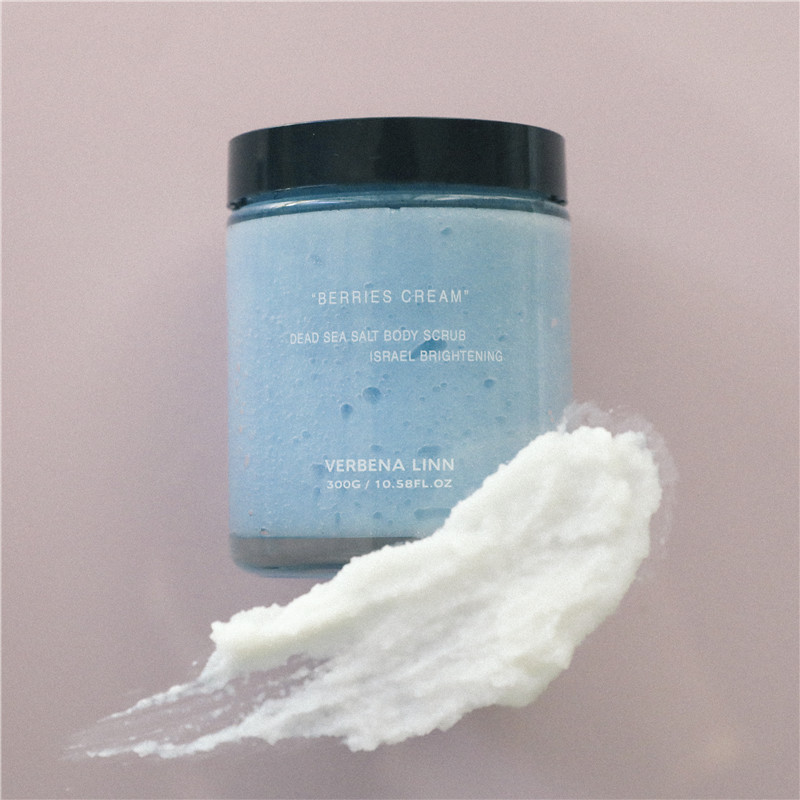 VERBENA lin× Fushi Taoshan Joint-style Mianbing Series Niacinamide Fragrance Sea Salt Scrub