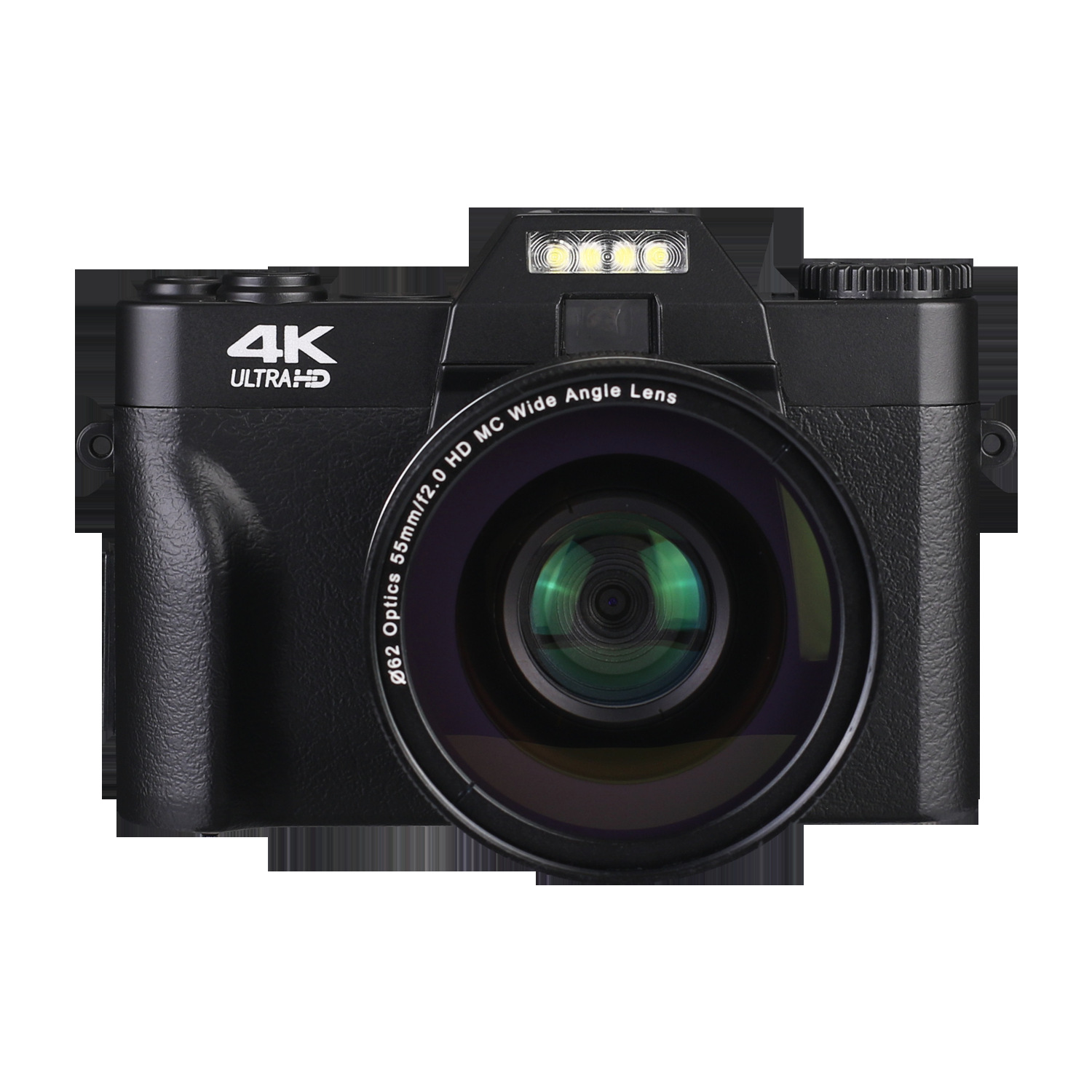 4K High-Definition Digital Camera R9 Mirrorless Retro with Wifi Student Digital Camera Vlog with External Lens