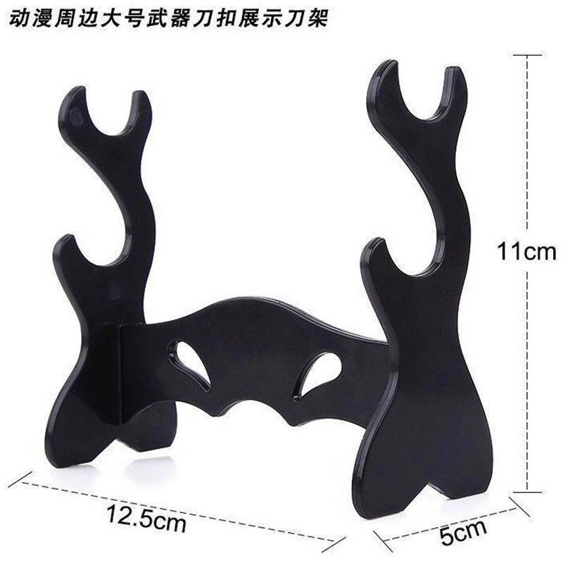 Animation Knife Holder Plastic Knife Holder Animation Peripheral Weapon Display Knife Holder Gun Mold Sword Display Knife Holder Wholesale