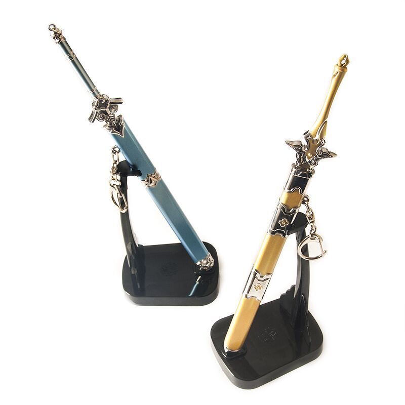 Animation Knife Holder Plastic Knife Holder Animation Peripheral Weapon Display Knife Holder Gun Mold Sword Display Knife Holder Wholesale