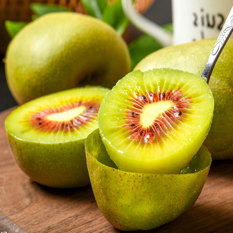 Red Heart Kiwi Fruit from Pujiang, Sichuan, for Pregnant Women, Whole Box Wholesale, Gift Box, Sweet and Fragrant