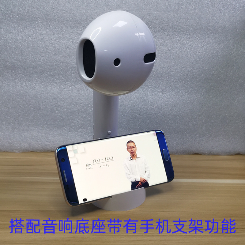 Popular giant headset speaker New AirPods Bluetooth speaker with mobile phone stand stall headset audio