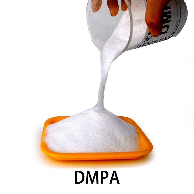 Прямые поставки высокочистой диметилолпропионовой кислоты стабильный цепной удлинитель водоэмульсионного полиуретана (DMPA)