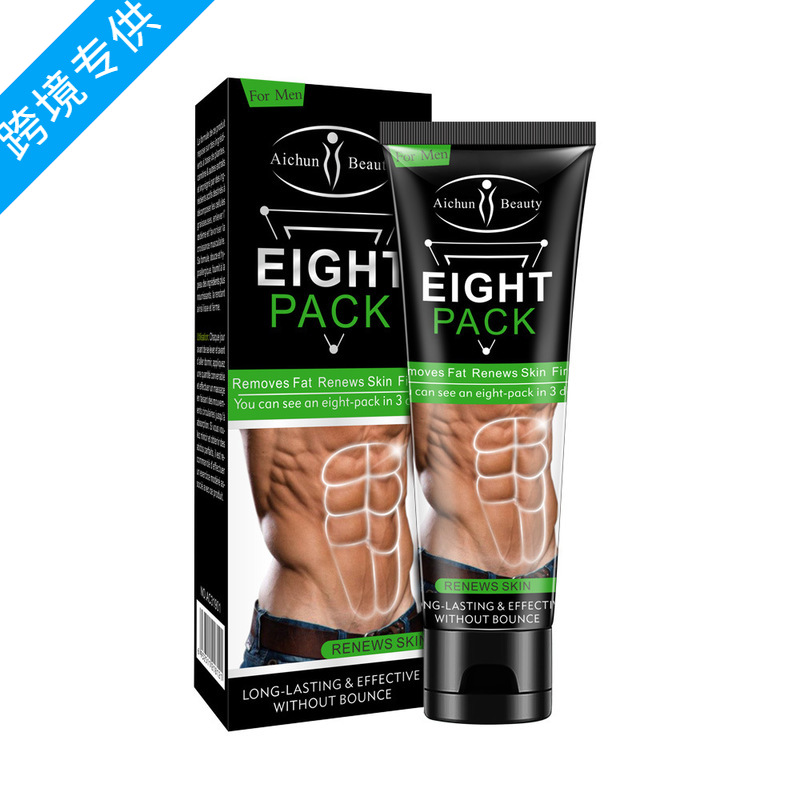 Cross-Borderaichun Body Shaping Cream Men's Abdominal Lifting Shrinking Body Slimming Massage Cream Wholesale Hot Cream