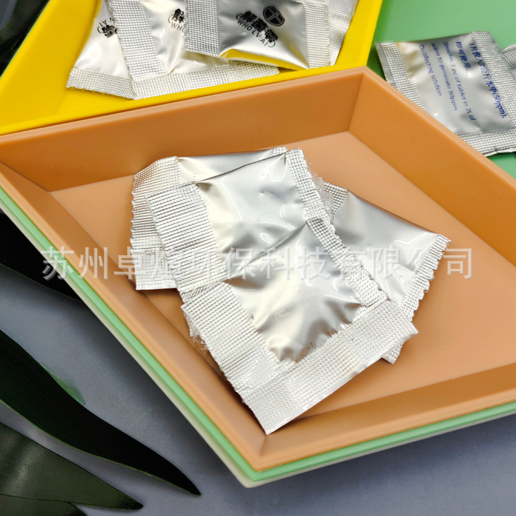 Chlorine Dioxide Disinfectant Effervescent Tablets for Water Treatment, Algaecide Tablets, Antibacterial, Sterilizing, Disinfecting, and Killing Bacteria