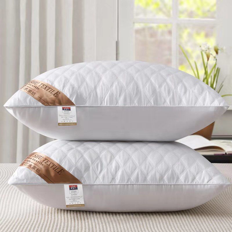 Pillow Core Adult Comfortable Single Pillow Five-Star Hotel Pillow Neck Pillow Factory Direct Sale