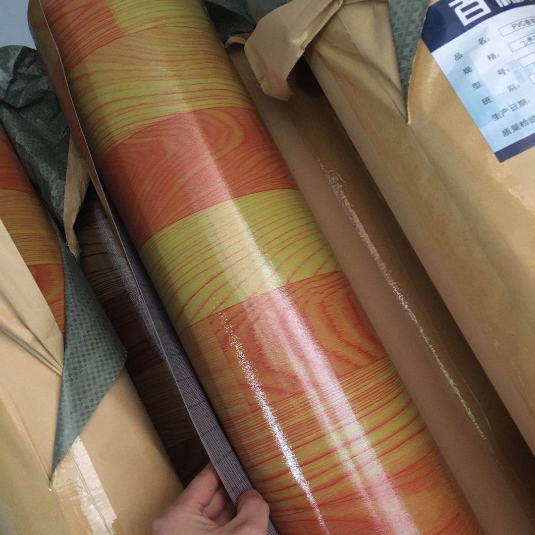 Floor Leather Plastic Floor Pvc Plastic Board Simulated Wooden Floor Protection Leather Thickeneded Dust-Proof Floor Leather Paper Water Leather