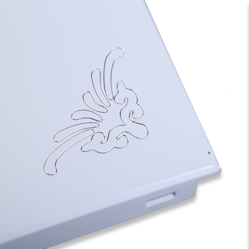 Integrated ceiling aluminum gusset plate ceiling 600x 600 office aluminum ceiling engineering special aluminum gusset plate