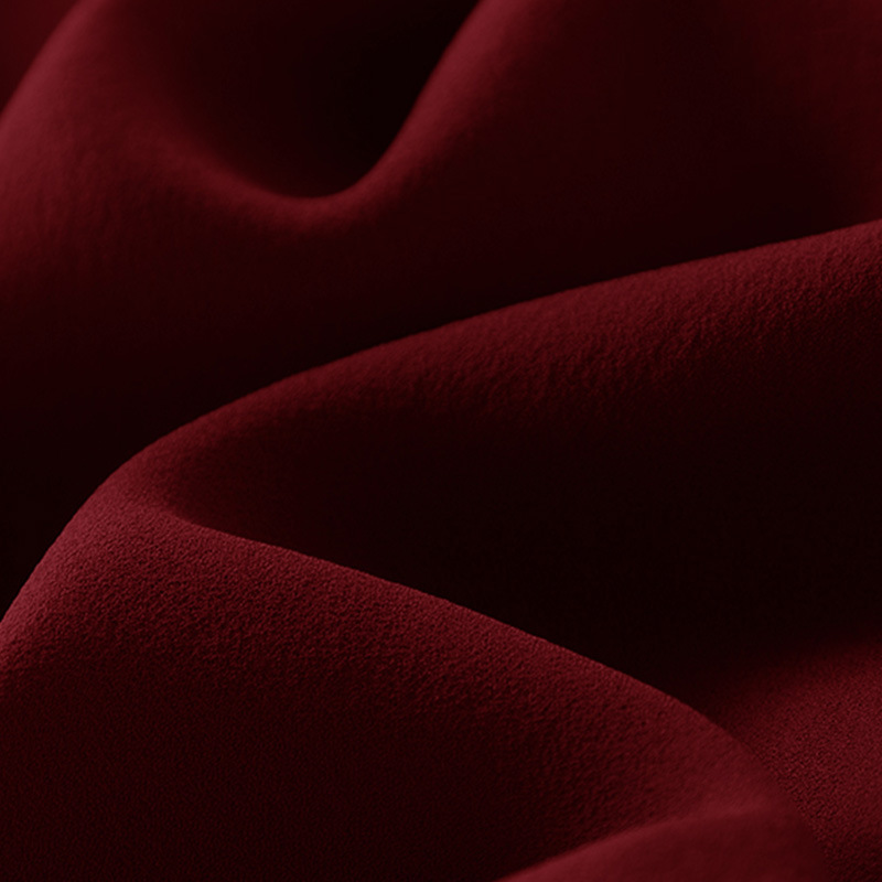 Fangda Silk Silk Ghost Crepe 19 m Wide Shrink Silkworm Silk Fabric Skirt Pants Shirt Fabric