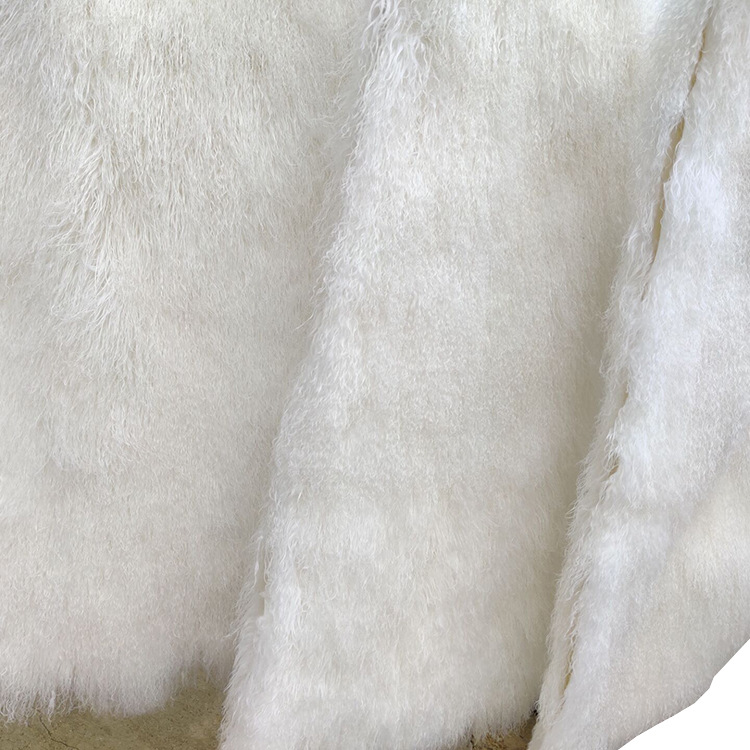 Sheepskin Beach Wool Fur Sofa Seat Genuine Fur Wool Integrated Cushion Beach Wool Furniture Seat Pad Natural