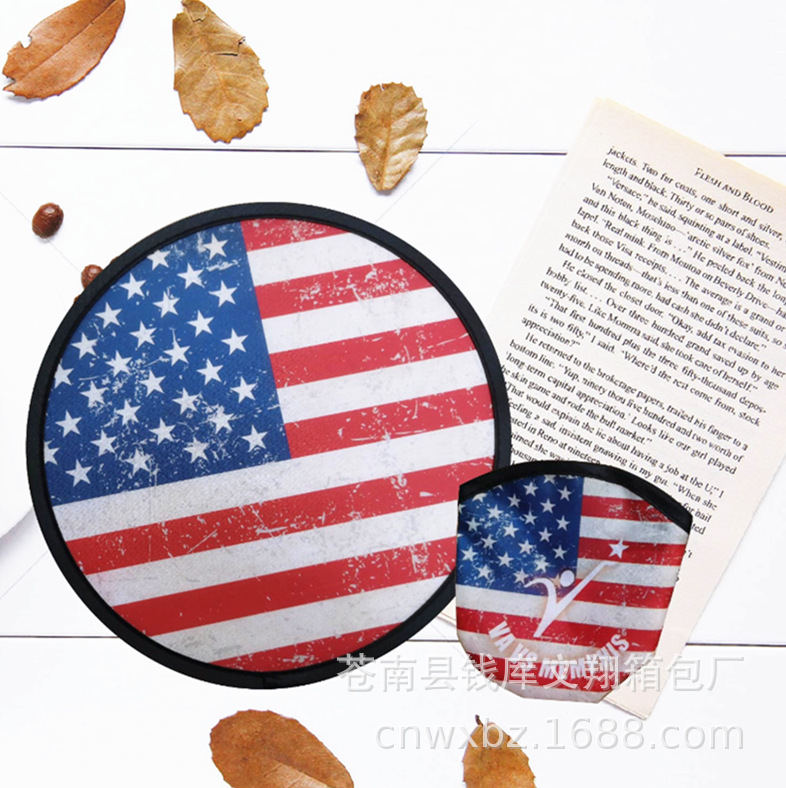 Профессиональное производство нейлоновых складных рекламных вентиляторов UFO подарочные нейлоновые вентиляторы фрисби вентилятор бесплатный дизайн печатный логотип