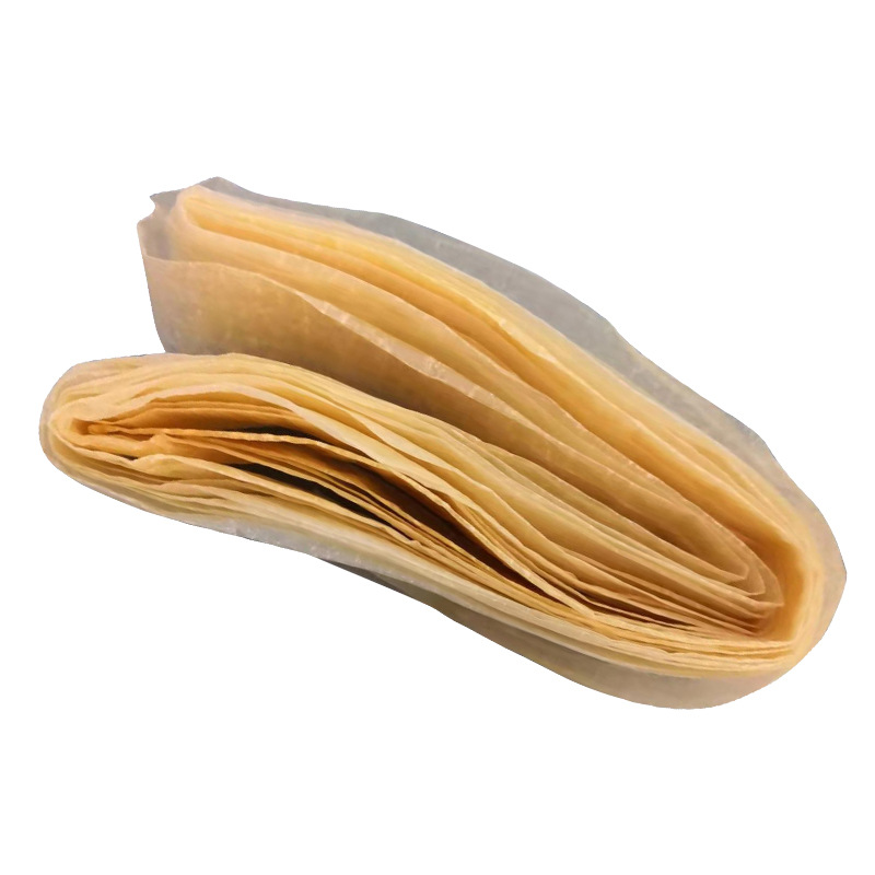 Manufacturer Shipped 8m Dry Casings Double-Layer Dry Pig Casings Flat Diameter 42/44 Flavored Sausage Large Ham Can Be Boiled