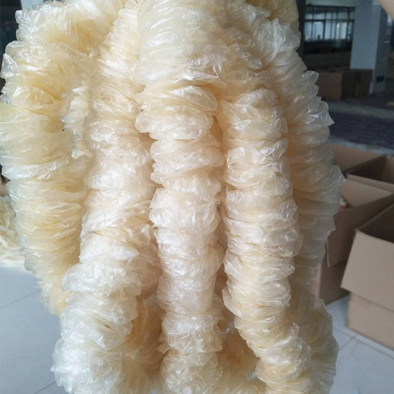 Manufacturer Shipped 8m Dry Casings Double-Layer Dry Pig Casings Flat Diameter 42/44 Flavored Sausage Large Ham Can Be Boiled