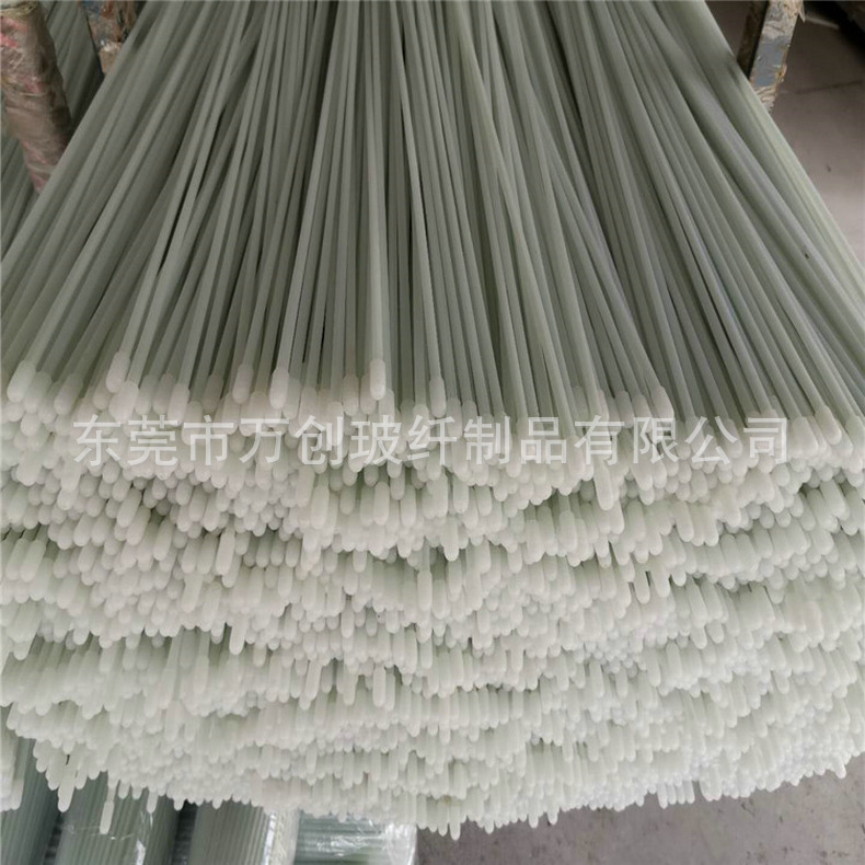 4MM glass fiber rod white glass fiber rod solid glass fiber rod high toughness glass fiber rod