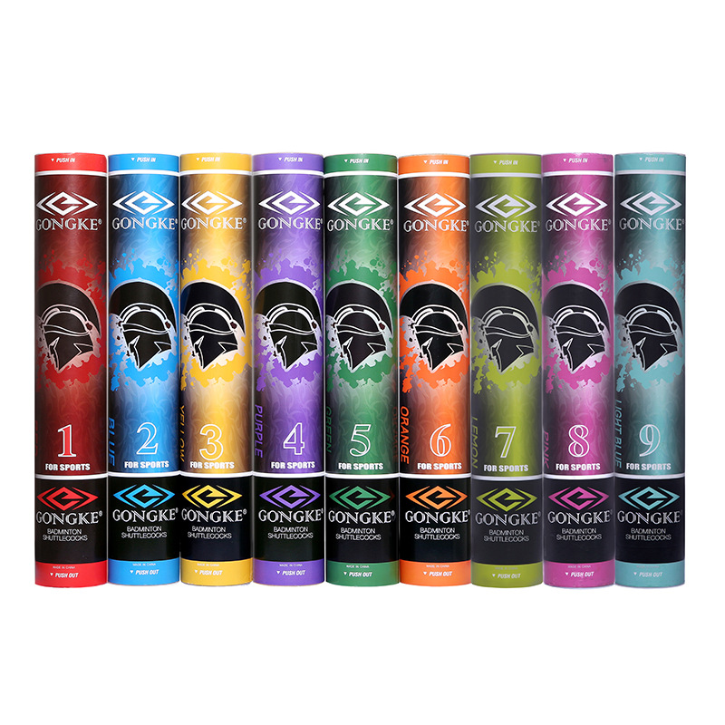 Мячи для тренировки бадминтона Conquer: воланы для корта, водяные утки, прочные