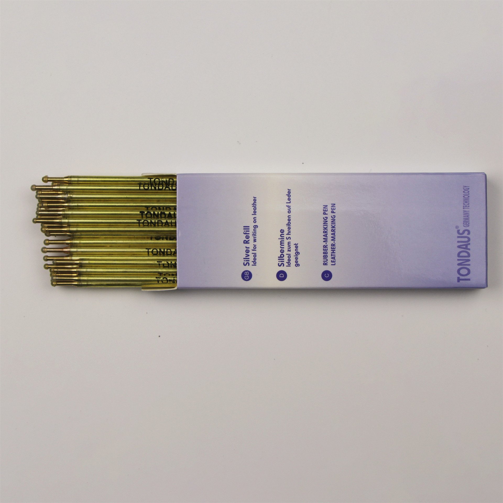 Copper Tube Silver Pen Leather Marking German Pen Beads Large Quantity and Excellent Price Shoe Making Oily Non-Toxic and Difficult