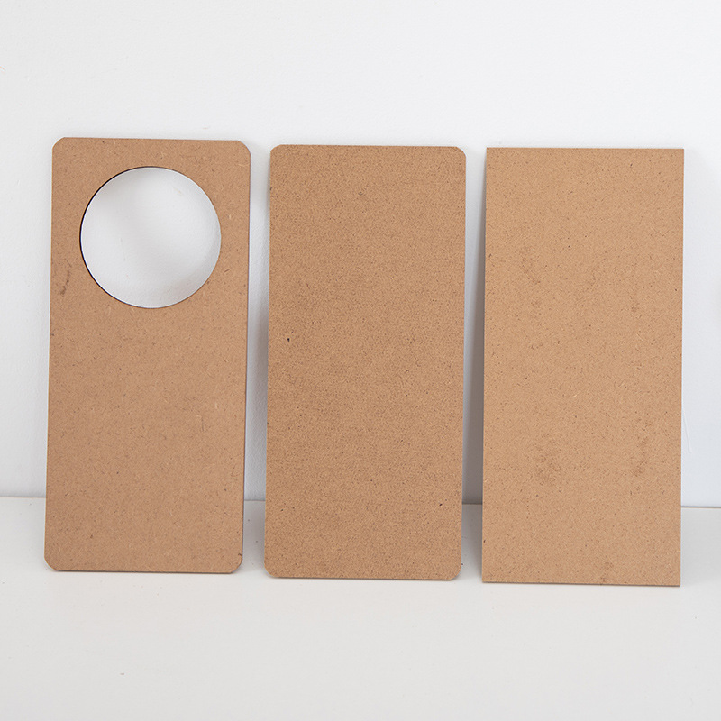Medium Density Fiber Board Density Board Processing and Cutting Special-Shaped Engraving Density Board Photo Frame Back Panel Thickness 2Mm-15Mm