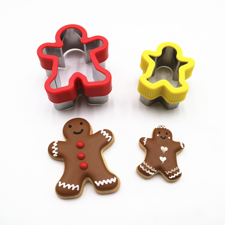 Christmas baking mold Gingerbread Man bear sandwich bread mold biscuit cut set fruit cut flower mold
