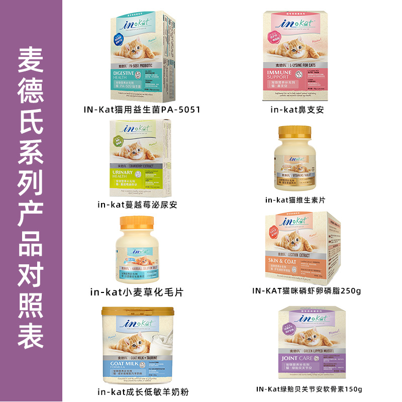 [10 pieces of postage] Medellin's probiotics lecithin calcium tablets trace elements chondroitin four in one goat milk vitamin