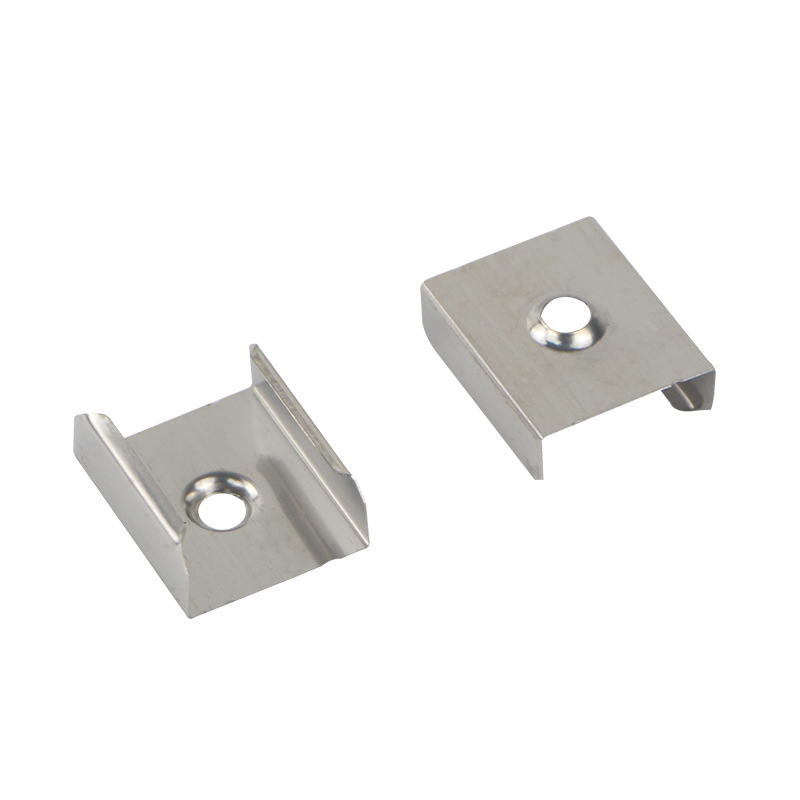 Hardware factory fixed hardware Buckle LED hard light bar lamp aluminum aluminum slot buckle lamp accessories hardware buckle