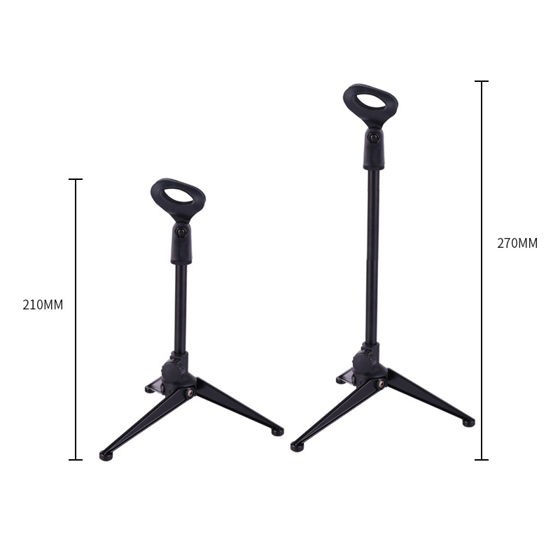 Desktop Stand Microphone Stand Adjustable Stand Tripod Stand Folding Stand Sound Card Live Streaming Stand Foldable