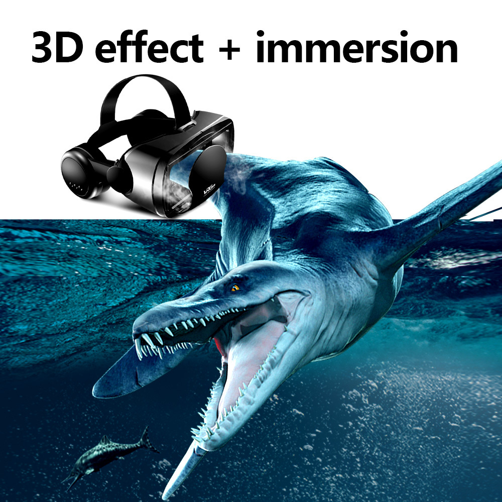 Neutral Large Earphone Vrgpro Glasses Virtual Reality 3D Glasses Mobile Phone Head-Mounted Helmet 2020