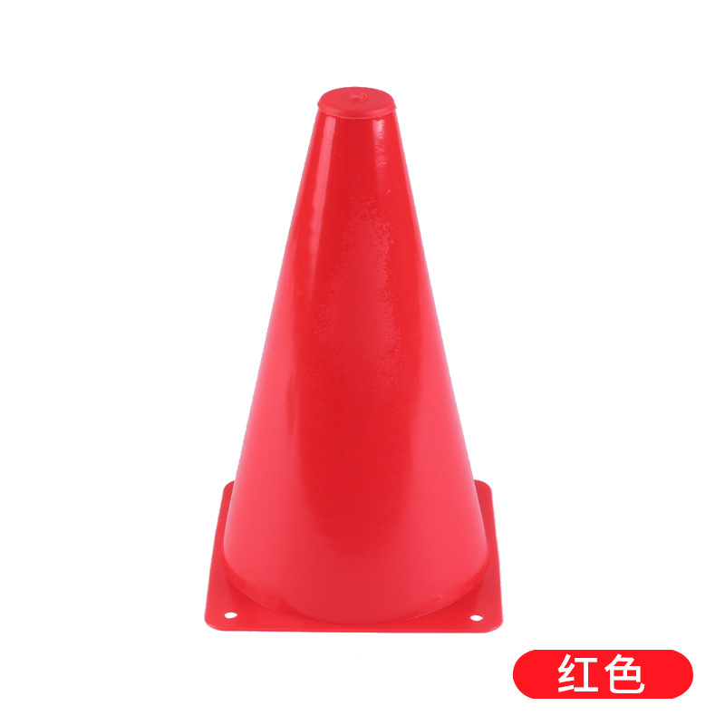 Wholesale 23cm Obstacle Sign Bucket Marker Skeet Frisbee Reflective Road Cone Ice Cake Tube