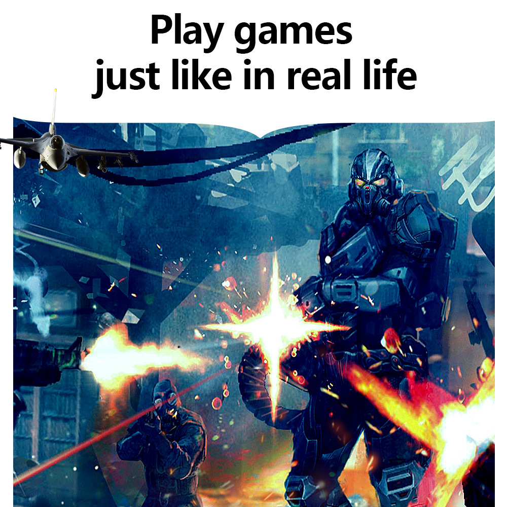 Neutral Large Earphone Vrgpro Glasses Virtual Reality 3D Glasses Mobile Phone Head-Mounted Helmet 2020