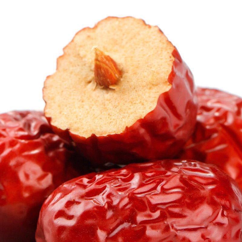 Wholesale Red Dates, New Stock, Ruoqiang Red Dates, Xinjiang Red Dates Specialty, First-Grade Gray Dates, Dried Dates, 500g Dried Fruit Snacks