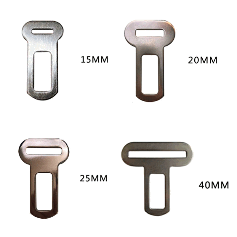 Factory Direct Sales Pet Car Traction Rope Insert Pet Insurance Safety All-Metal Buckle 25 mm Accessories