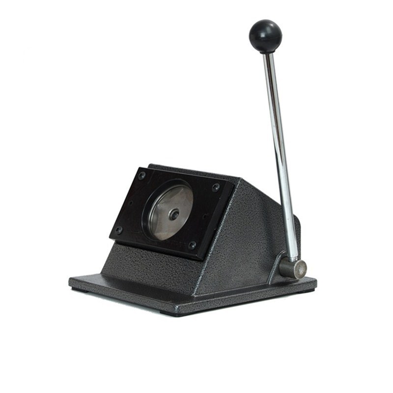 K badge round cutter badge paper cutter breastplate yum card cutting machine picture round paper cutter vise machine