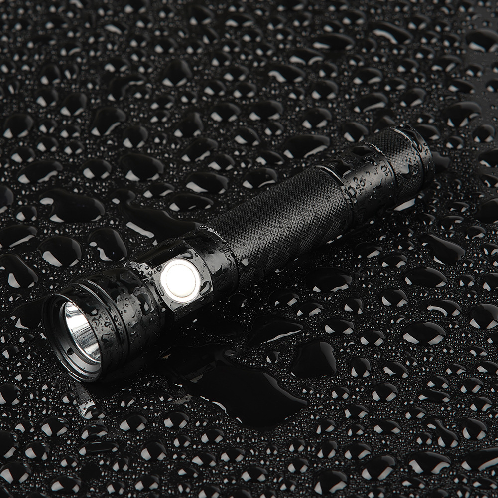 Huarong BAD202B Ocean King JW7620 wearing fire light LED rechargeable strong light flashlight manufacturer