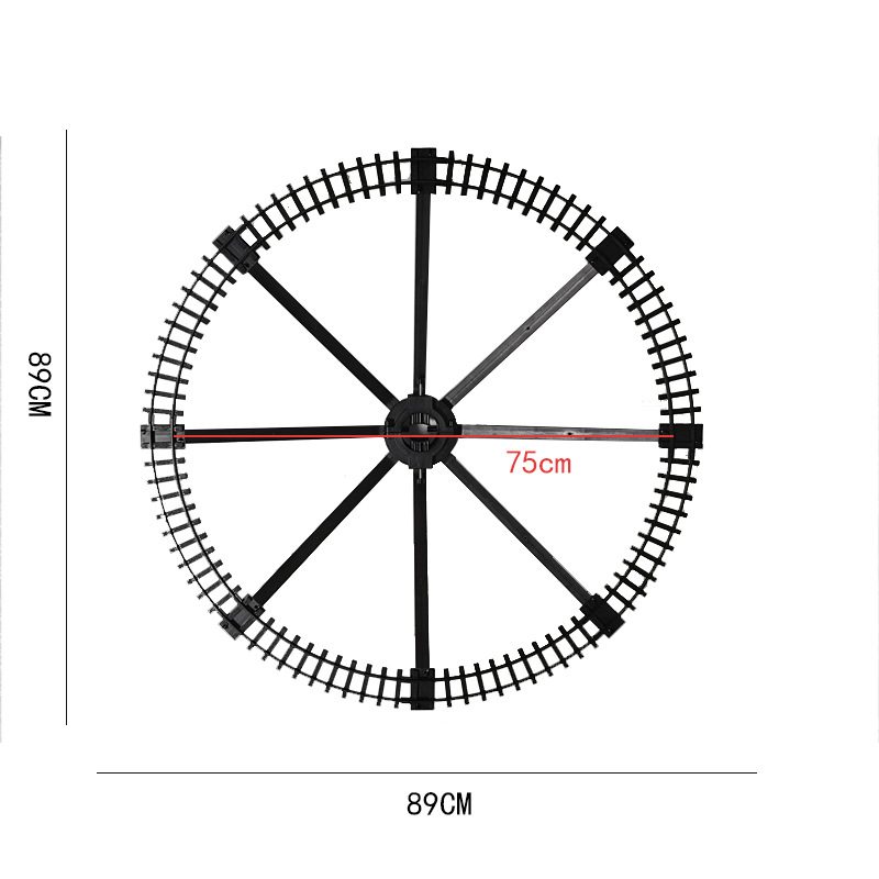 Simulation of classical steam car electric Christmas rail car train with vocal lights can hang Christmas Tree Toys