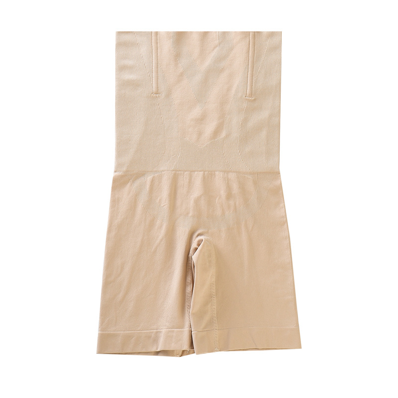 Body Shaping Postpartum Abdominal Tucking Suit Micro-Business Large Size Body Beauty High Waist Flat Corner Five-Minute Women's Anti-walking Gathering Slimming Clothes