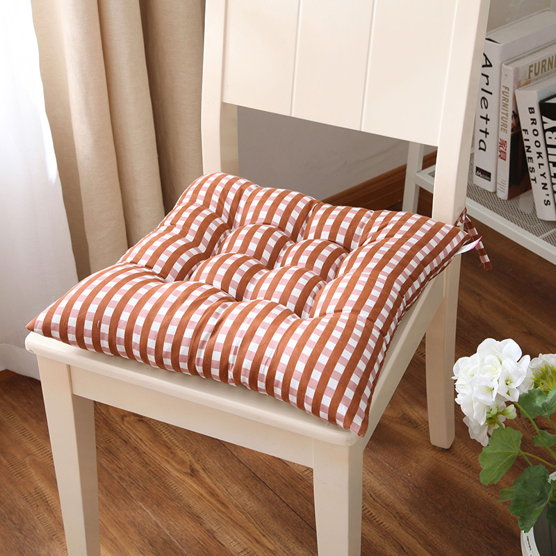 Brushed chair cushion wholesale dining chair cushion printed cushion tatami padded square cushion hip cushion manufacturers straight