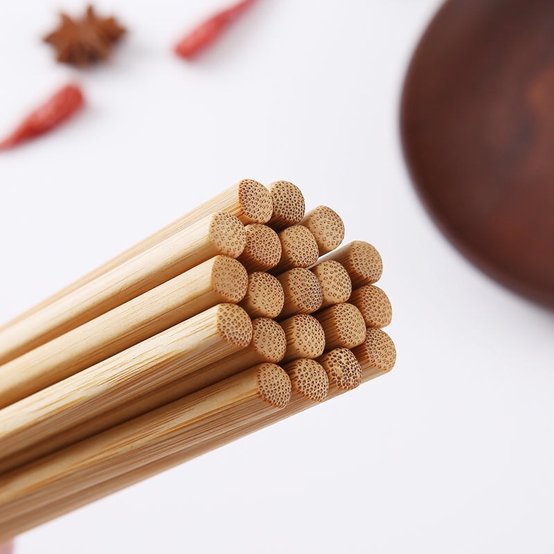 Bamboo chopsticks non-festival hotel chopsticks wholesale 7.0*24 carbonized non-festival chopsticks bamboo chopsticks household chopsticks direct supply wholesale