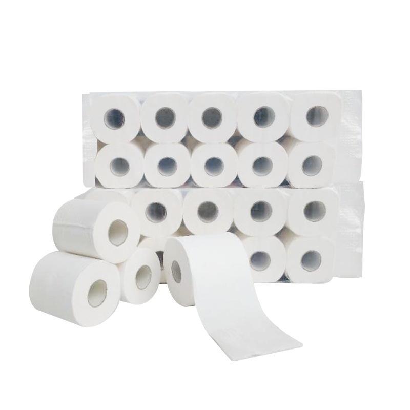 Export to Africa, Middle East, and South America Toilet Paper Foreign Trade Roll Paper Toilet Paper Wholesale Commercial Coreless Small Roll Paper Toilet Paper Customization