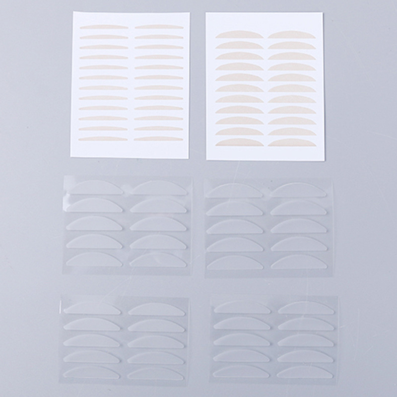 Manufacturers produce all kinds of double eyelid stickers olive mesh natural invisible seamless breathable skin color long-lasting double-sided shake