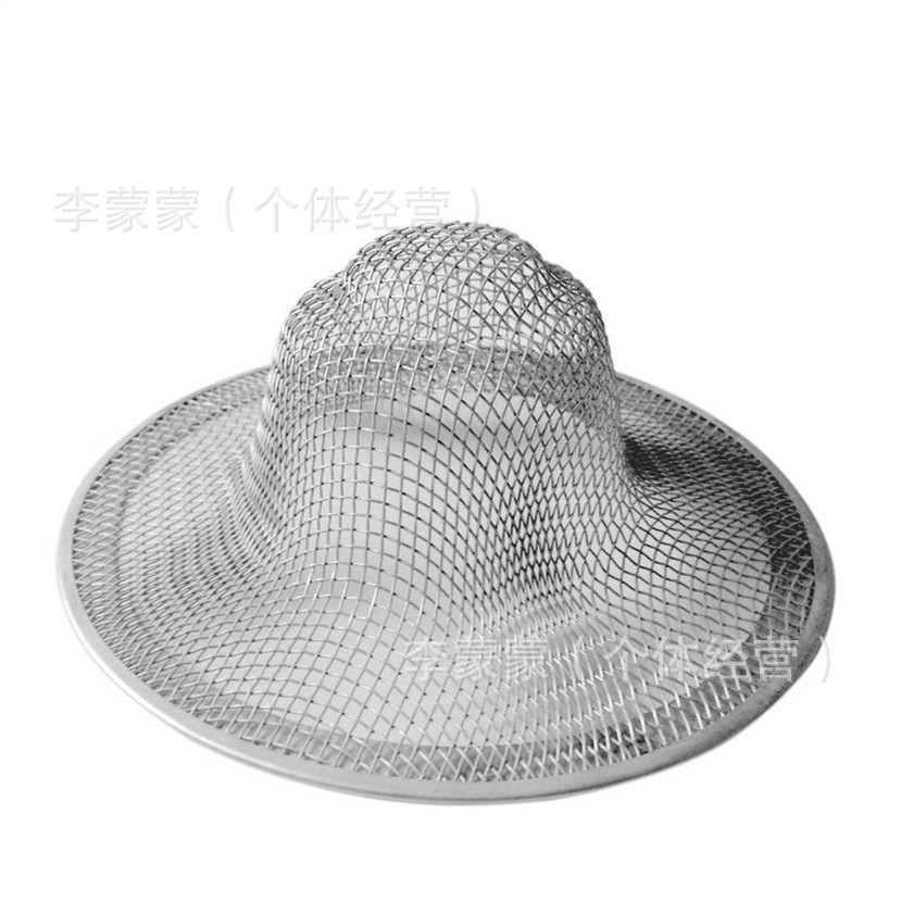 One dollar store kitchen stainless steel sink filter floor drain bathroom sewer hair filter anti-blocking floor drain