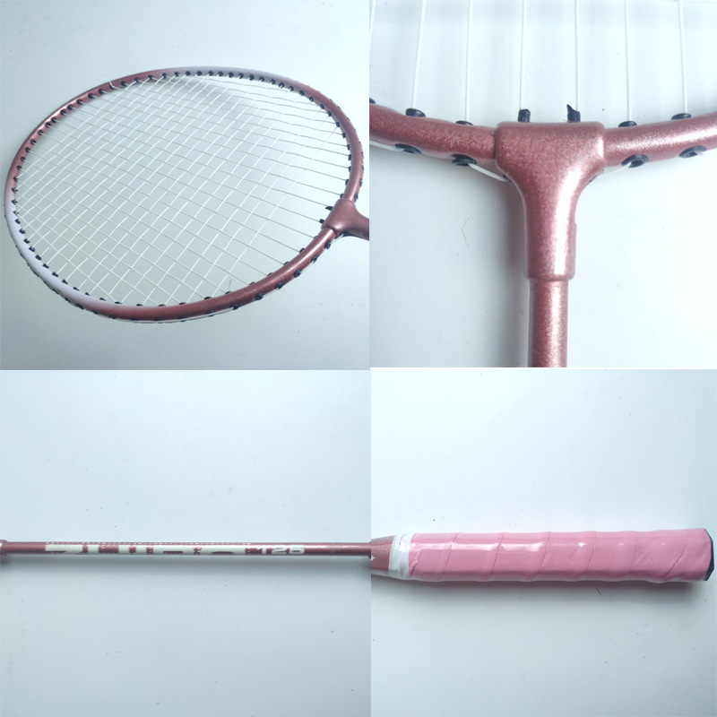 Zhibo Badminton Racket Couple Alloy Split Goddess Training Students Beginners Fitness Badminton Racket 125