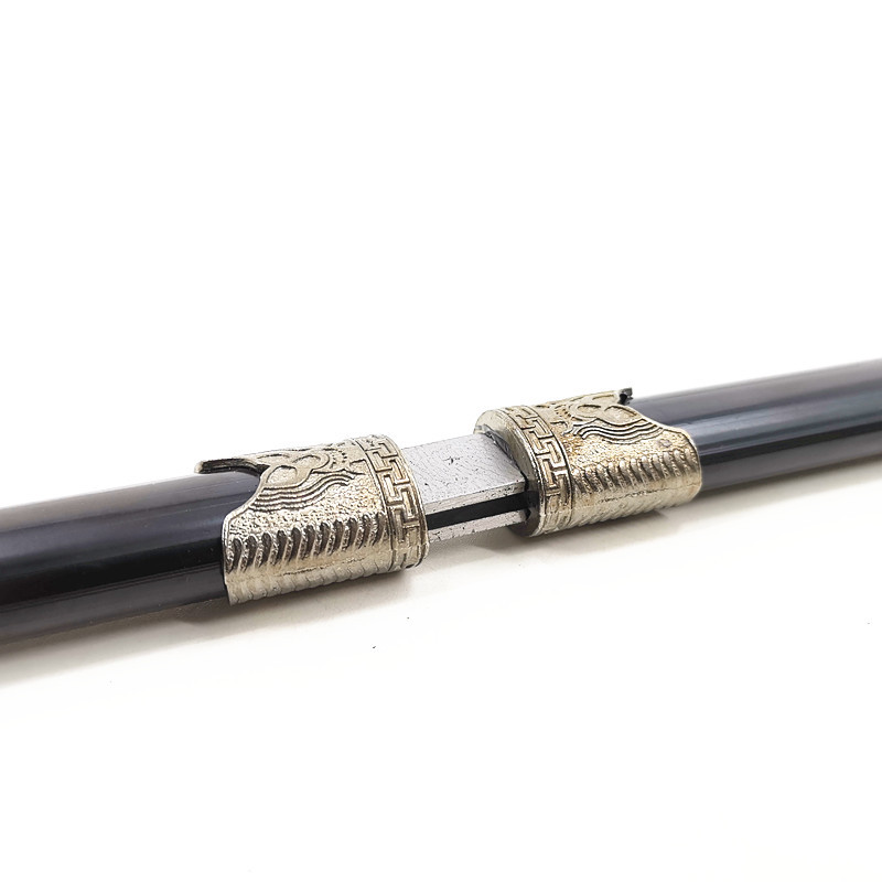 Factory Direct Sales Small Double Sword Metal Craft Sword Iron Sword Sword Town House Sword Unedged Wholesale