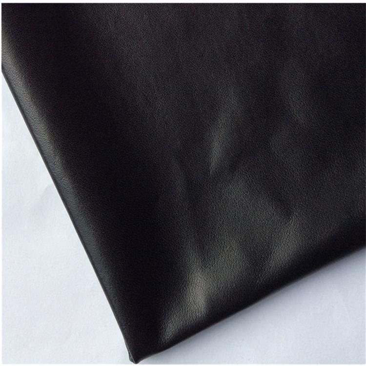 Imported A-Grade First-Layer Goatskin Pure Black Whole Ring Fidelity Leather Shoes Boots Clothing Gloves Leather Fabric