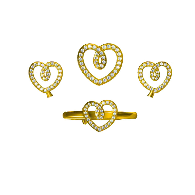 DZ-2 Hengtong silver jewelry S925 silver jewelry support to map to sample manufacturers copper jewelry